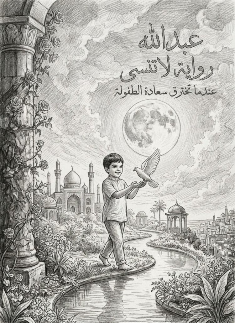 عبد الله رواية لا تنسى احد اصدارات الكاتبة اشجان نعيم الجنابي